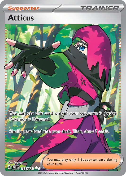 Atticus - 133/131: Prismatic Evolutions (PRE)