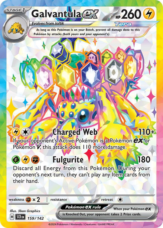 Galvantula ex - 159/142: Stellar Crown (SCR)