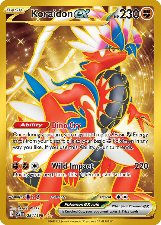 Koraidon ex - 254/198: Scarlet & Violet (SVI)