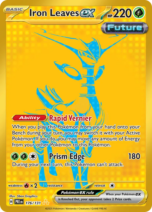 Iron Leaves ex - 176/131: Prismatic Evolutions (PRE)