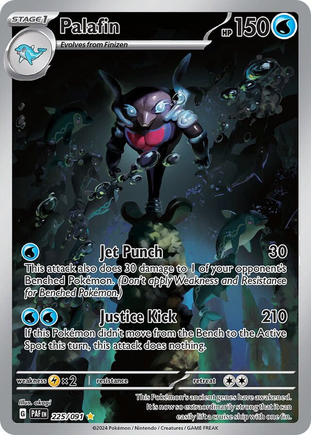 Palafin - 225/091: Paldean Fates (PAF)