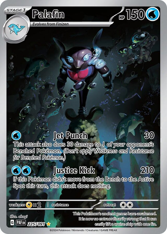 Palafin - 225/091: Paldean Fates (PAF)