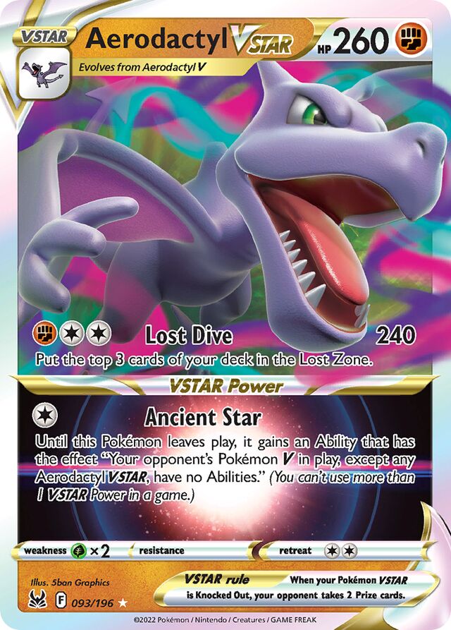 Aerodactyl VASTRO - 093/196: (SWSH11)