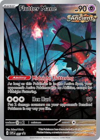 Flutter Mane - 097: SV Black Star Promos (SVP) (Sellada)