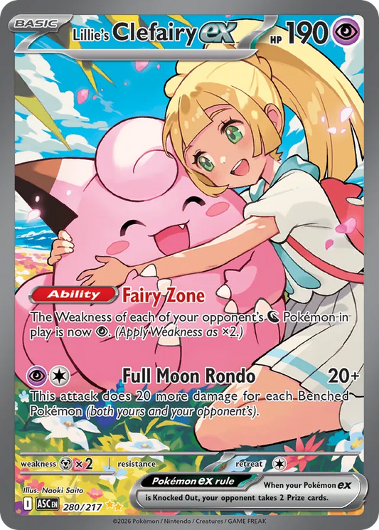Lillie's Clefairy ex - 280/217: Ascended Heroes (ASC)