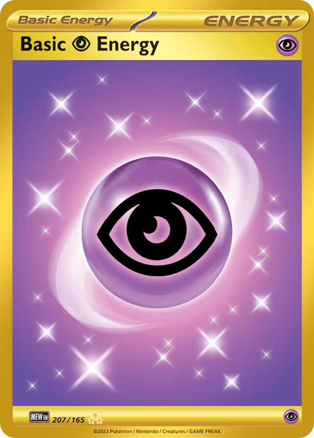 Basic Psychic Energy - 207/165: Scarlet & Violet 151 (MEW)
