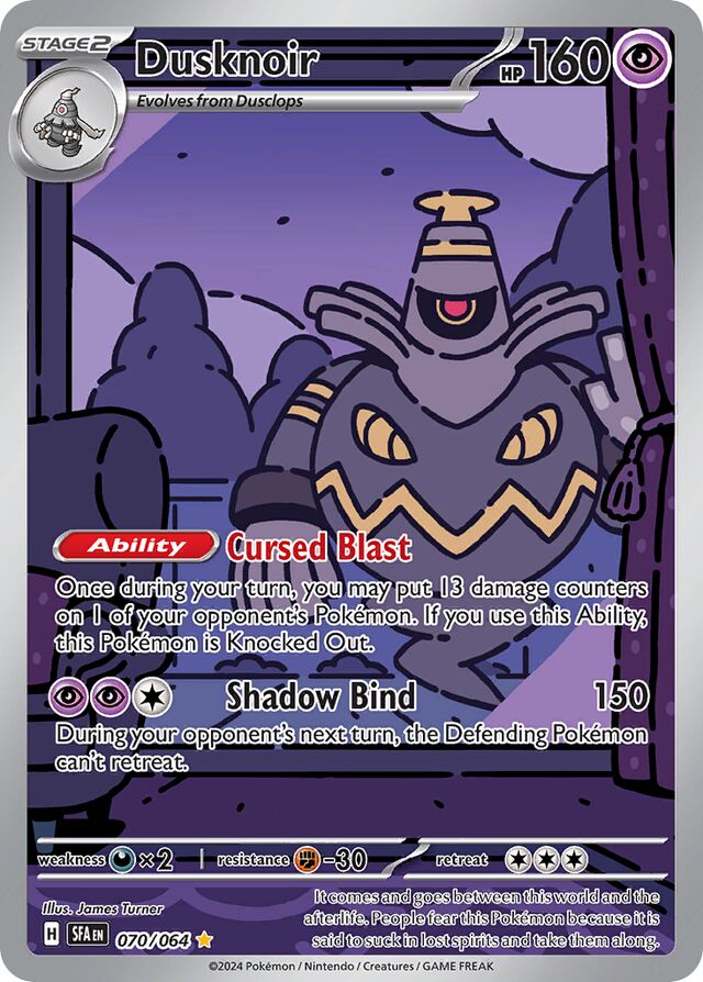 Dusknoir - 070/064: Shrouded Fable (SFA)
