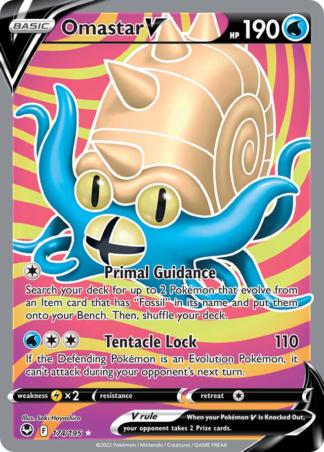 Omastar V - 174/195: Silver Tempest (SIT)