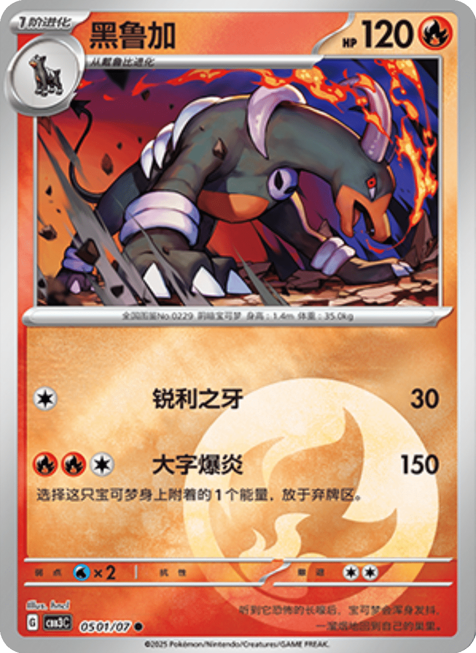Houndoom - 05 01/07: Gem Pack Volume 3 (CBB3)