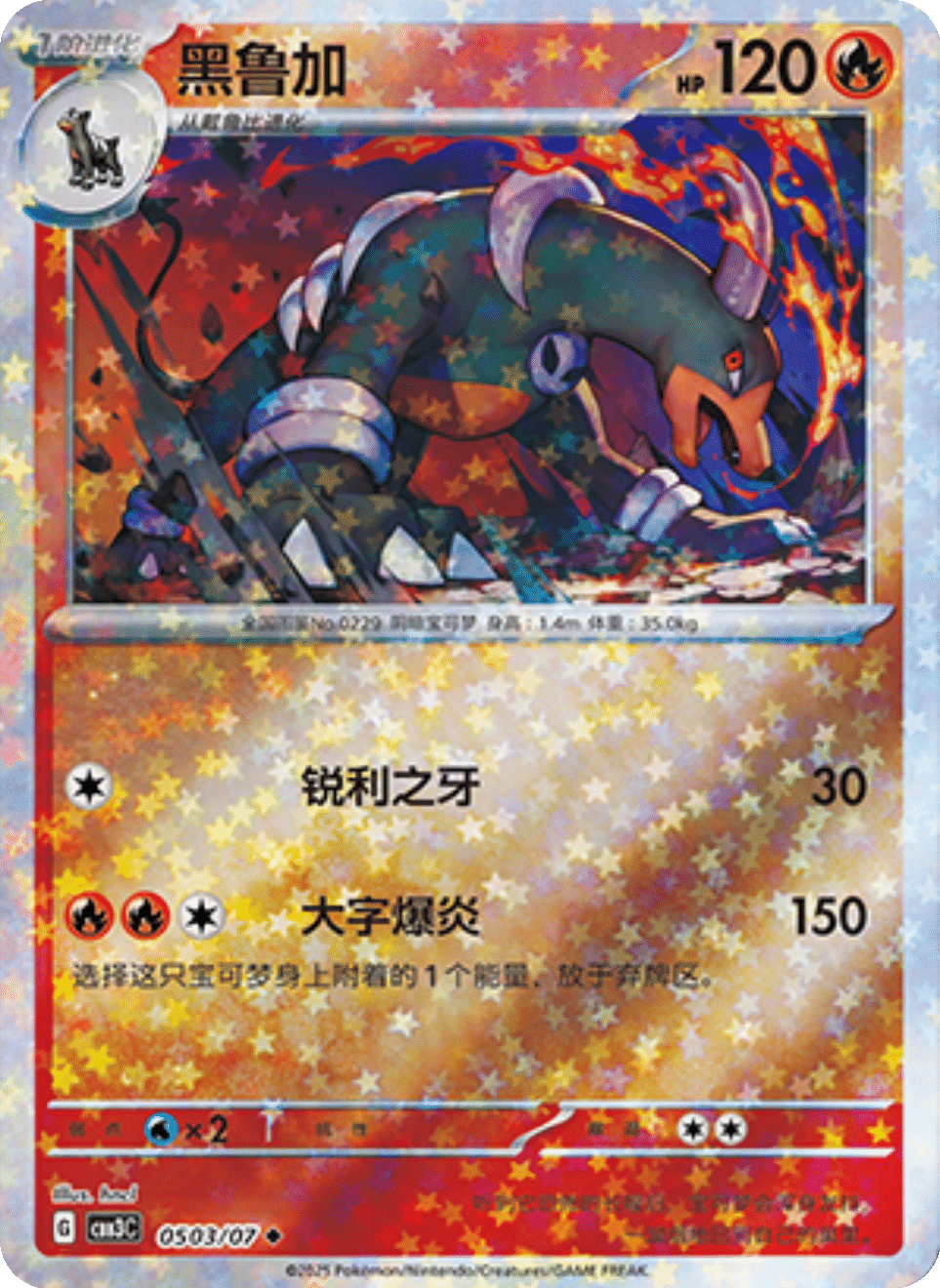 Houndoom - 05 03/07: Gem Pack Volume 3 (CBB3)
