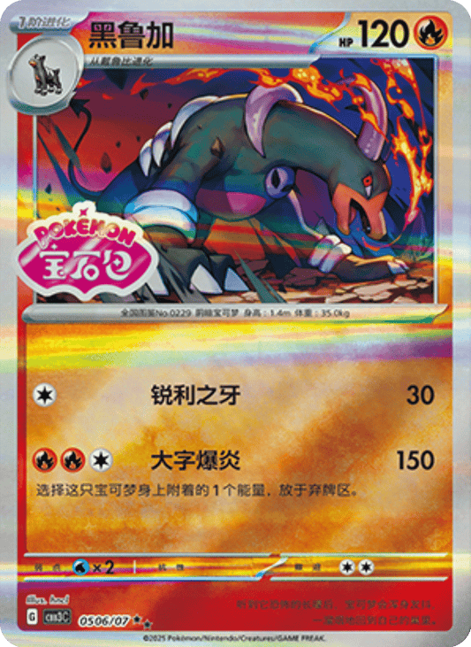 Houndoom - 05 06/07: Gem Pack Volume 3 (CBB3)
