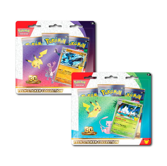 30th Celebration Tech Sticker Collection (PREORDEN)