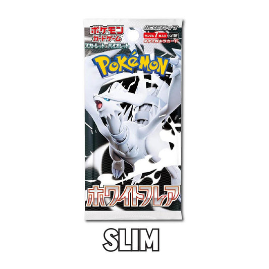 White Flare Booster Slim