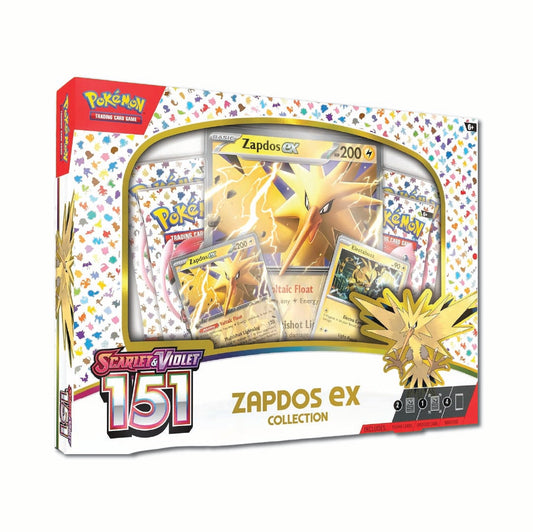 Pokemon 151: Zapdos EX Collection