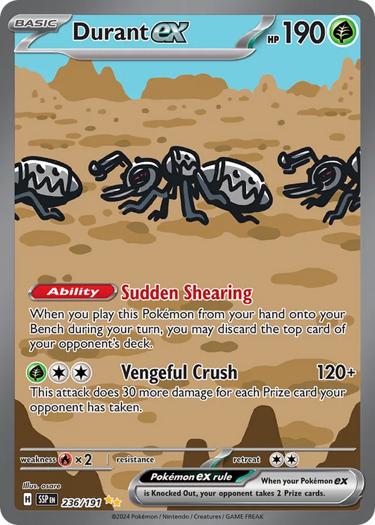 Durant ex - 236/191: Surging Sparks (SSP)