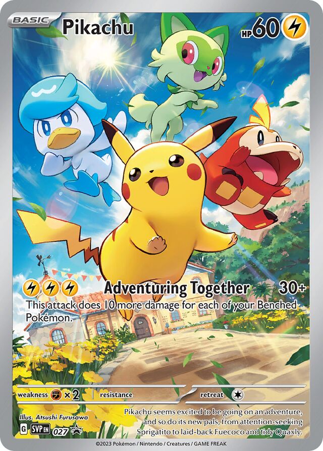 Pikachu - 027: Black Star Promos