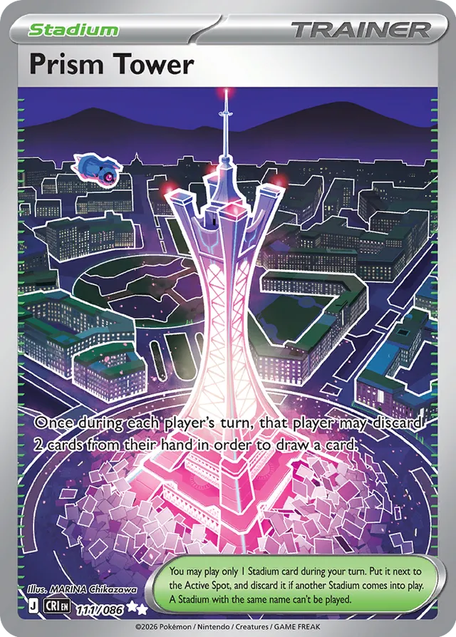 Prism Tower- 111/086: Chaos Rising (CRI)