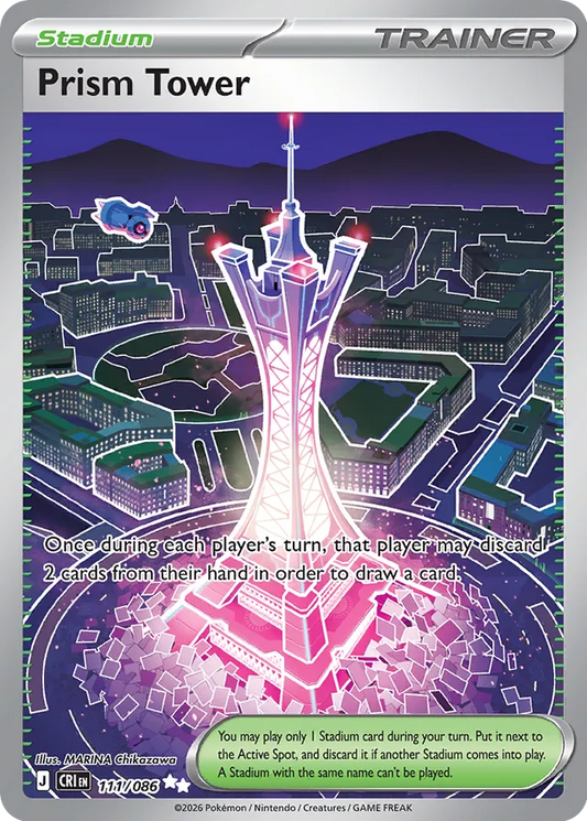 Prism Tower- 111/086: Chaos Rising (CRI)