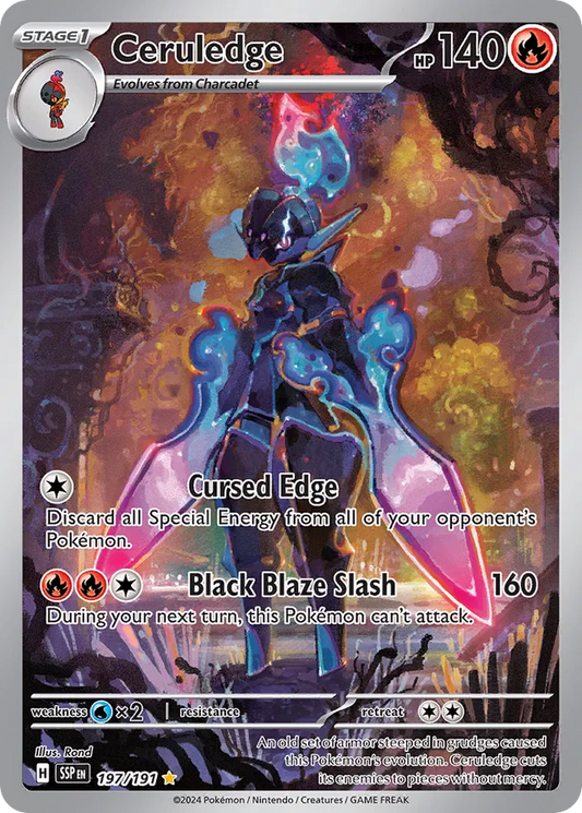 Ceruledge - 197/191: Surging Sparks (SSP)