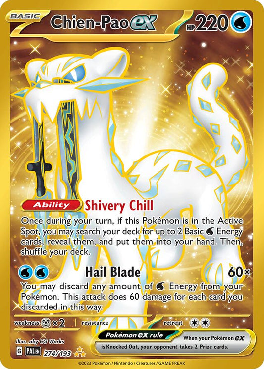 Chien-Pao ex - 274/193: Paldea Evolved (PAL)