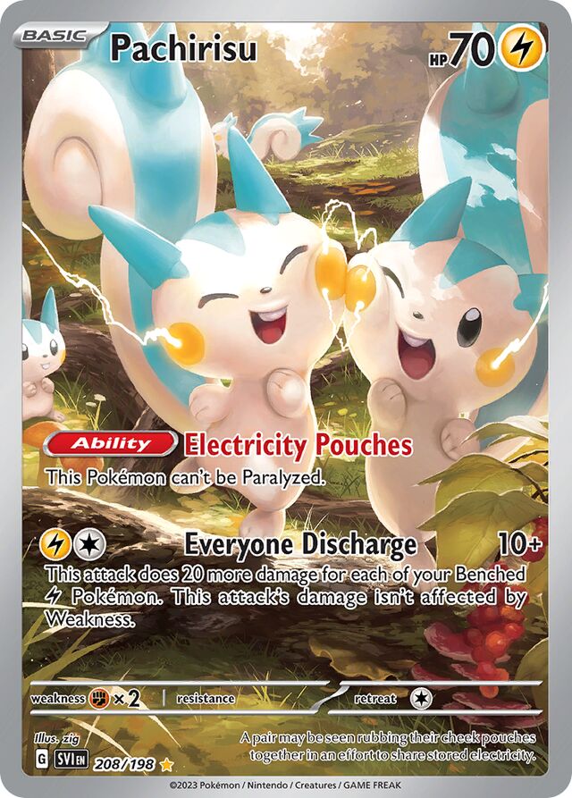 Pachirisu - 208/198: Scarlet & Violet (SVI)
