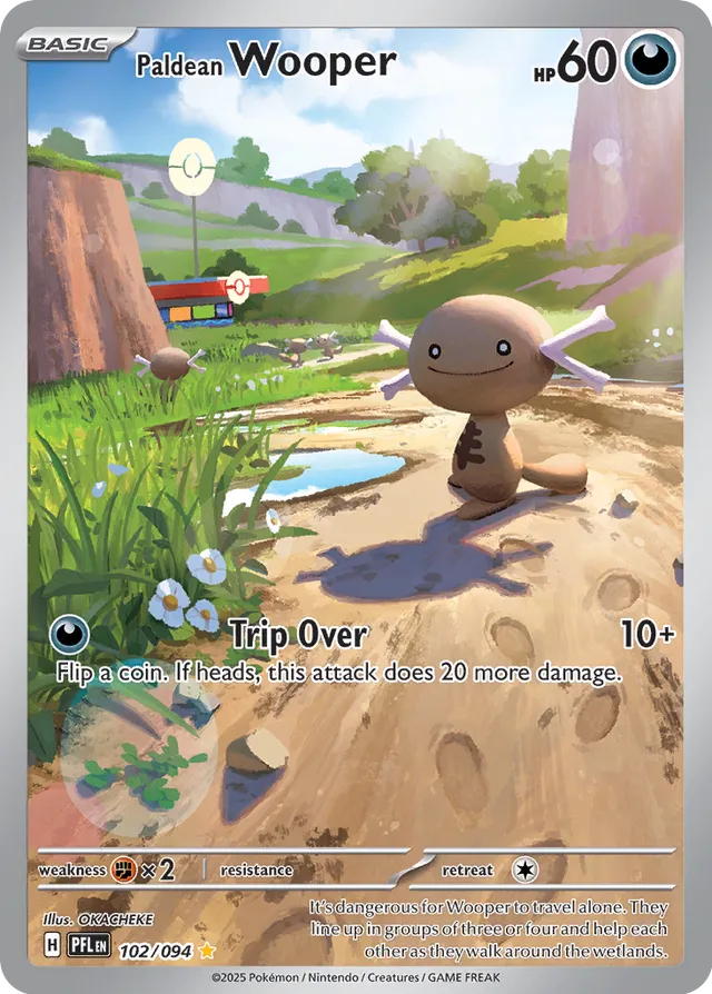 Paldean Wooper - 102/094: Phantasmal Flames (PFL)