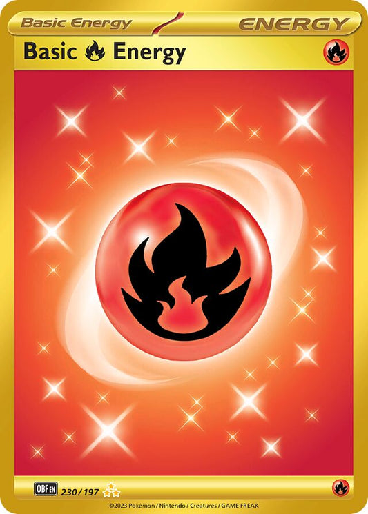 Basic Fire Energy - 230/197: Obsidian Flames (OBF)