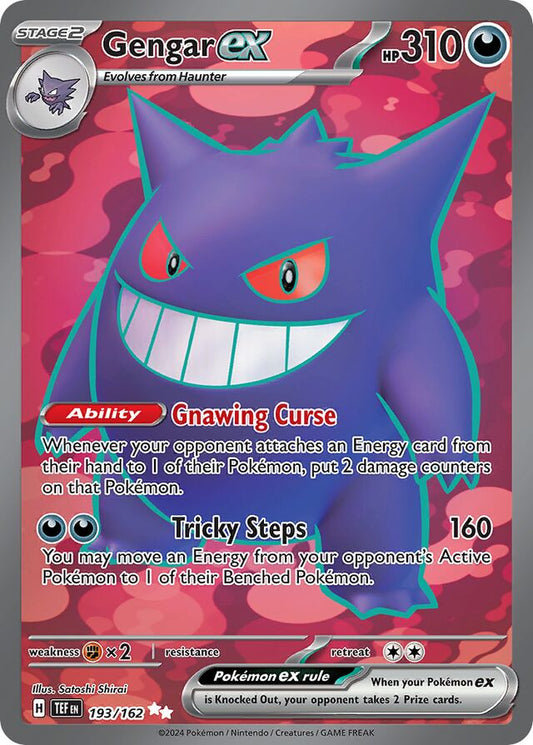 Gengar ex - 193/162: Temporal Forces (TEF)