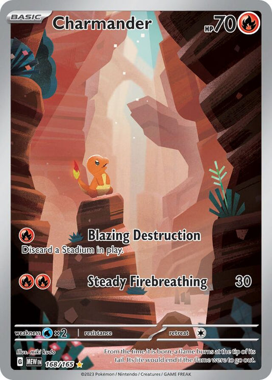 Charmander - 168/165: Scarlet & Violet 151 (MEW)