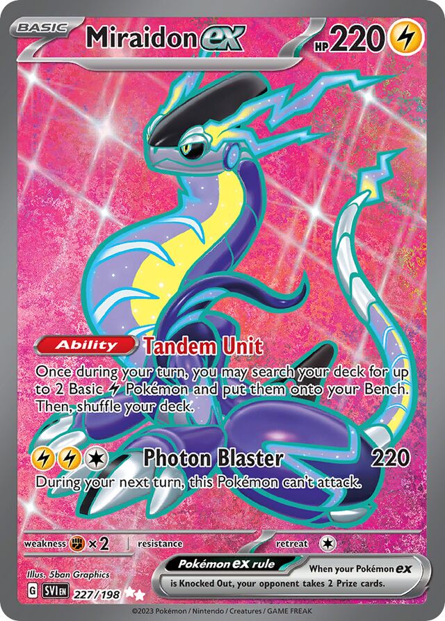 Miraidon EX - 227/198: S&V Base Set (SVI)