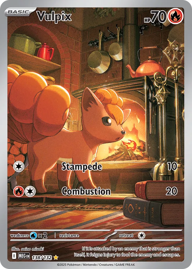Vulpix - 138/132: Mega Evolution (MEG)