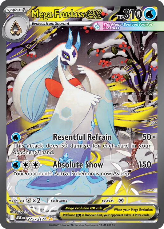 Mega Froslass EX - 275/217: Ascended Heroes (ASC)
