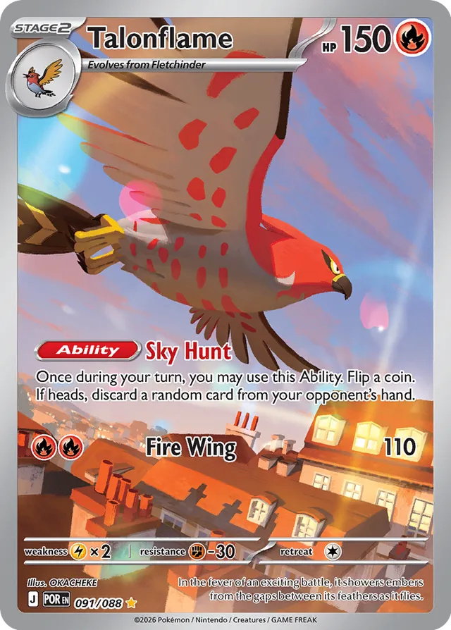 Talonflame - 091/088: Perfect Order (POR)