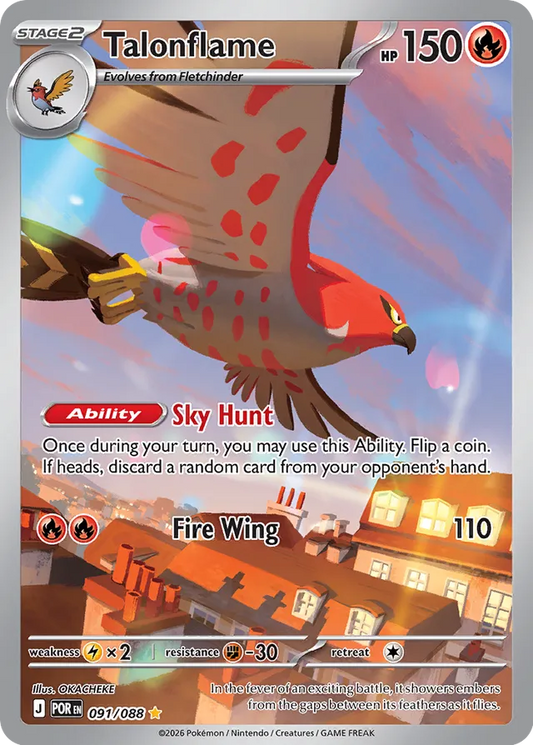 Talonflame - 091/088: Perfect Order (POR)