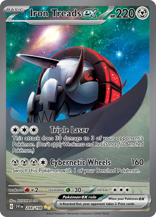 Iron Treads ex - 248/198: Scarlet & Violet (SVI)