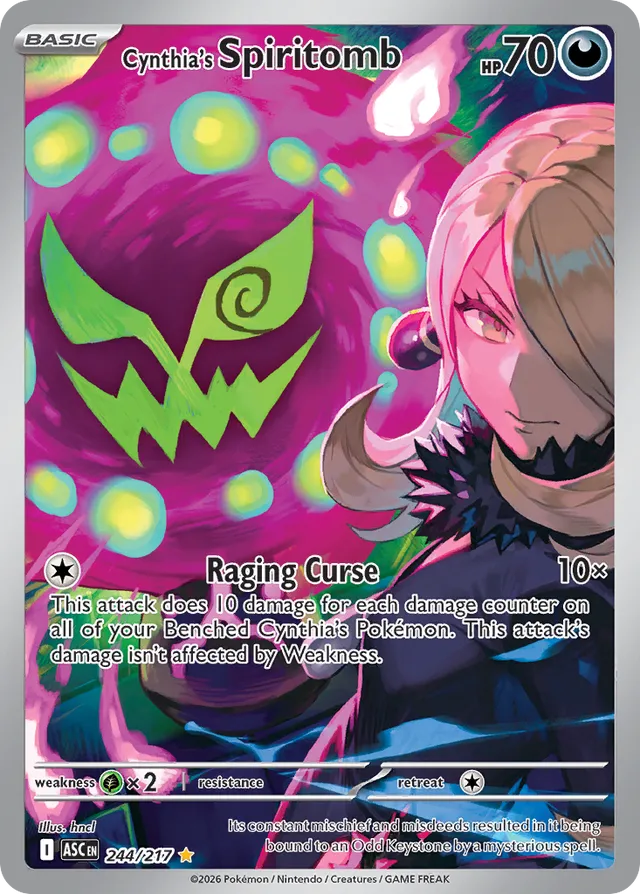 Cynthia's Spiritomb - 244/217: Ascended Heroes (ASC)