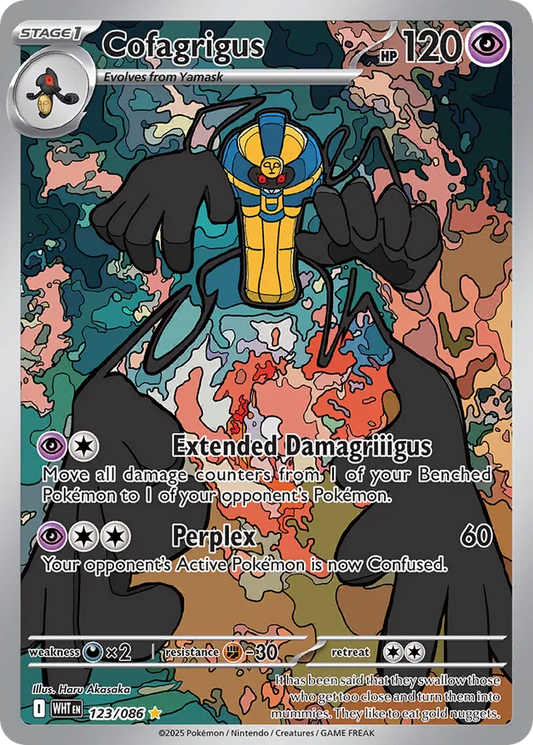 Cofagrigus - 123/086: White Flare (WHT)