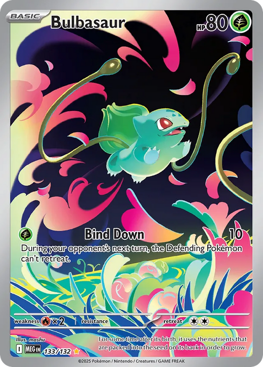 Bulbasaur - 133/132: Mega Evolution (MEG)