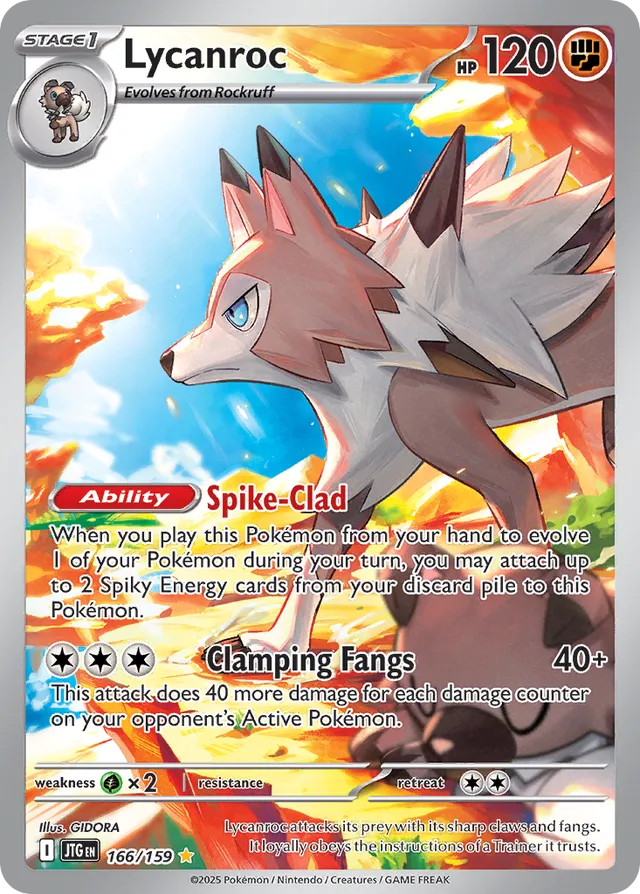 Lycanroc - 166/159: Journey Together (JTG) (Español)