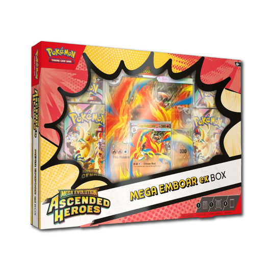 Mega Emboar Ex Box - Ascended Heroes (PREORDEN)