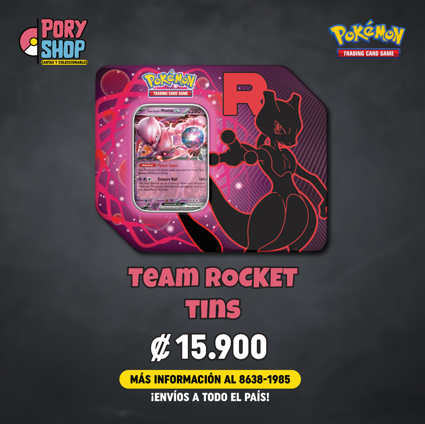 Team Rocket Tins (PREORDEN)