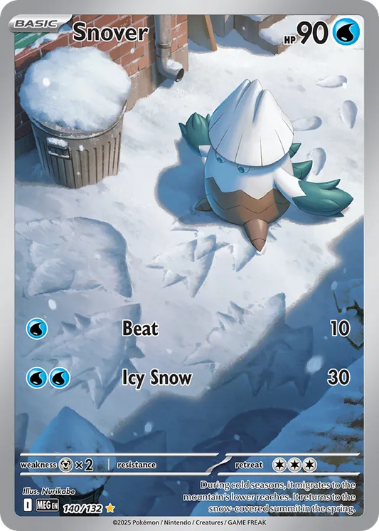 Snover - 140/132: Mega Evolution (MEG)