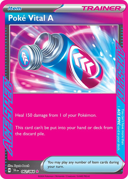 Poké Vital A - 062/064: S&V Shrouded Fable (SFA)