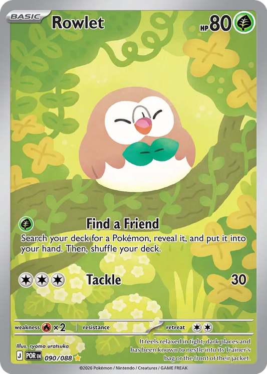 Rowlet - 090/088: Perfect Order (POR)