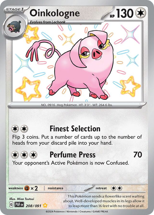 Oinkologne - 208/091: Paldean Fates (PAF)