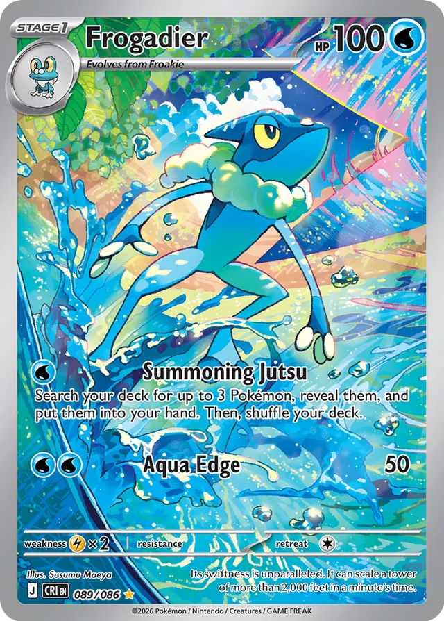 Frogadier- 089/086: Chaos Rising (CRI)