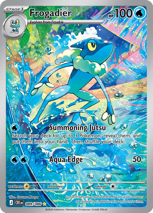 Frogadier- 089/086: Chaos Rising (CRI)