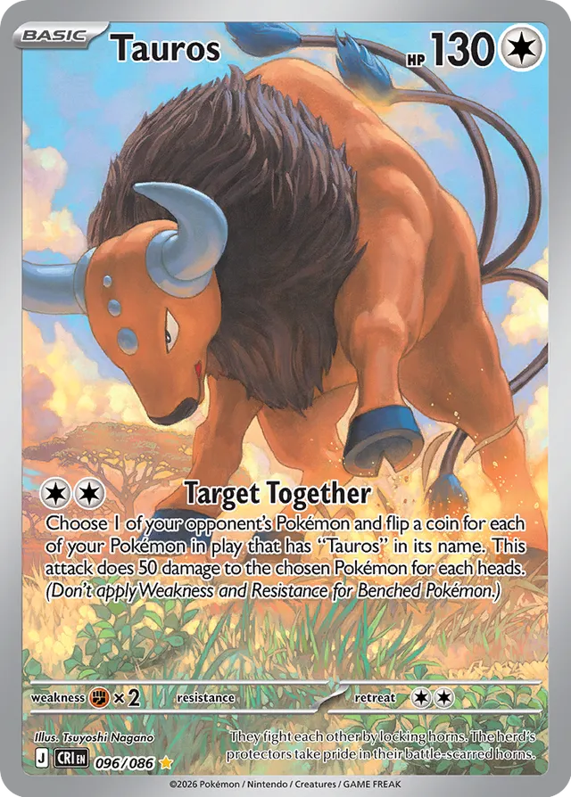 Tauros - 096/086: Chaos Rising (CRI)