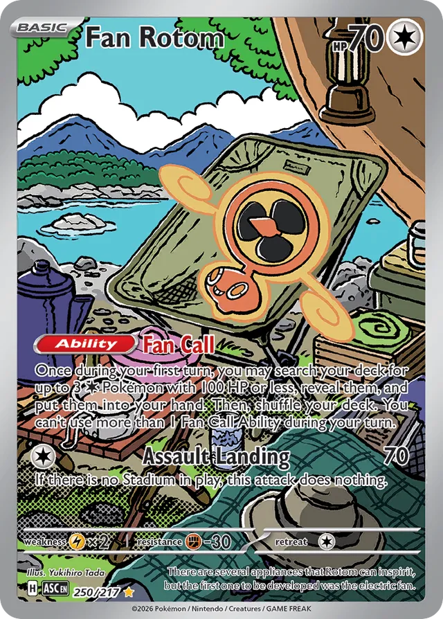 Fan Rotom - 250/217: Ascended Heroes (ASC)