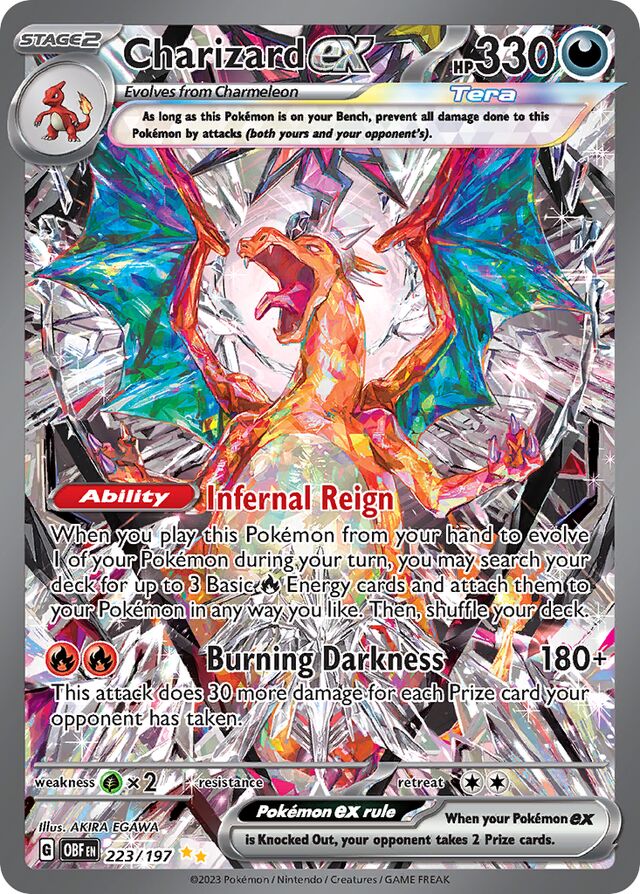 Charizard ex - 223/197: Obsidian Flames (OBF) (Español)